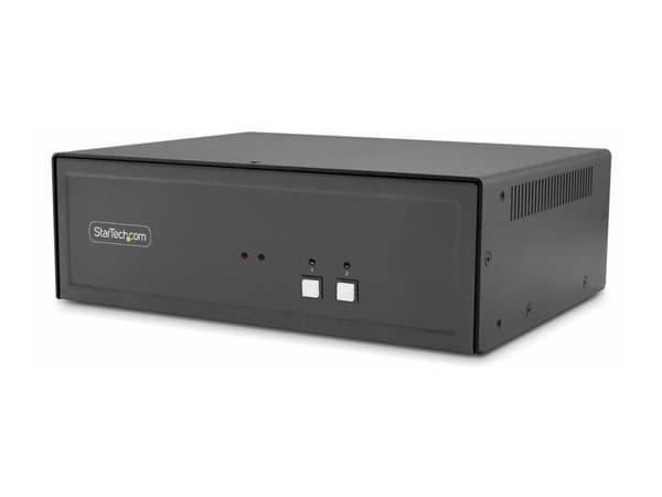Startech - KVM / lyd / USB-svitsj - 2 x KVM/lyd/USB - 1 lokalbruker - stasjonær - TAA-samsvar