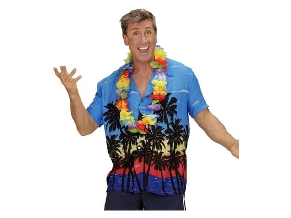 Hawaiiskjorta med palmer