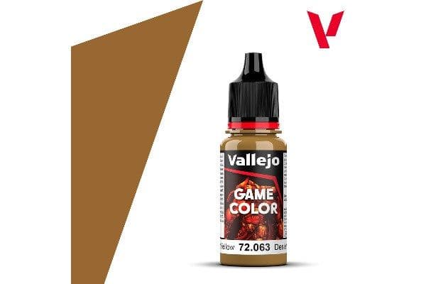 Vallejo 72.063, 17 ml, Keltainen, Matta, Pullo