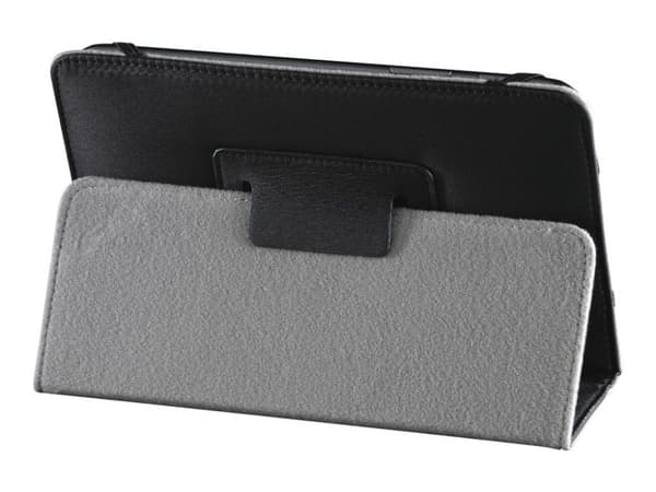 Hama Essential Line "Strap" - Vikbart fodral för mobiltelefon - polyester - svart - 7"