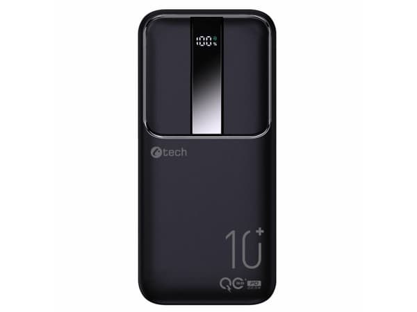 C-TECH BATCT1341 power bank Lithium Polymer (LiPo) 10000 mAh Black