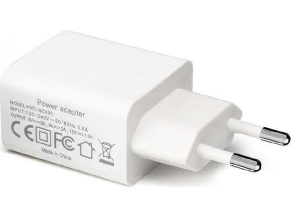 CoreParts - Strömadapter - 12 Watt - 4 A (USB) - vit - för iPad/iPhone/iPod