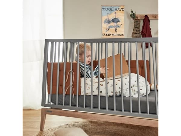 Leander Luna™ sprinkelseng 140x70 cm – grå