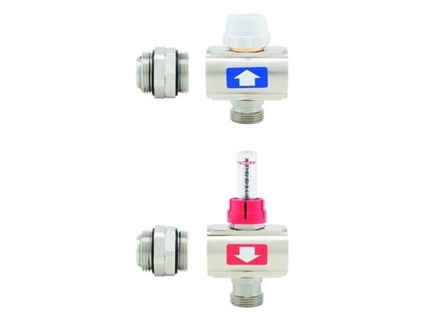 Salus extension kit GVM-EXT 1" x 3/4" til gulvvarmemanifold