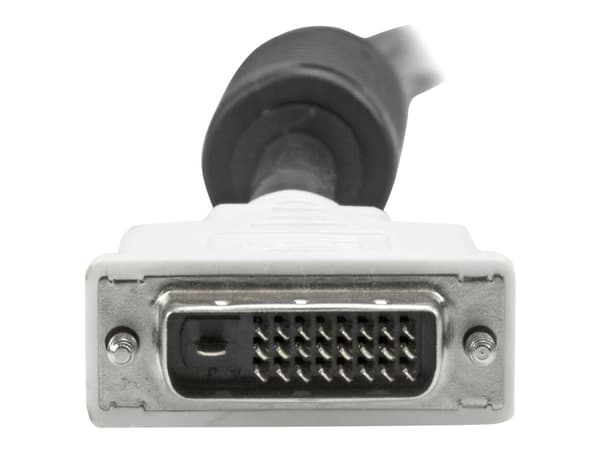 StarTech.com DVIDDMM10M, 10 m, DVI-D, DVI-D, Uros, Uros, Musta, Valkoinen