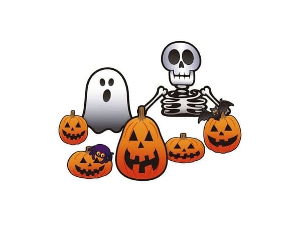 Hallowen dekorationer