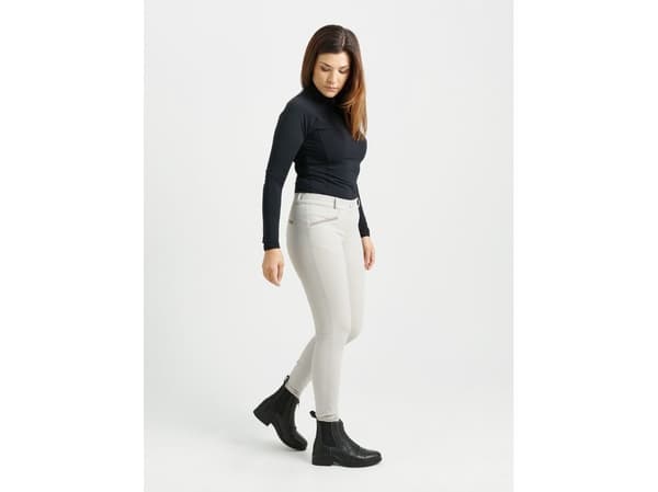 Jacson Hedvig Ridbyxa Knäskodd Beige