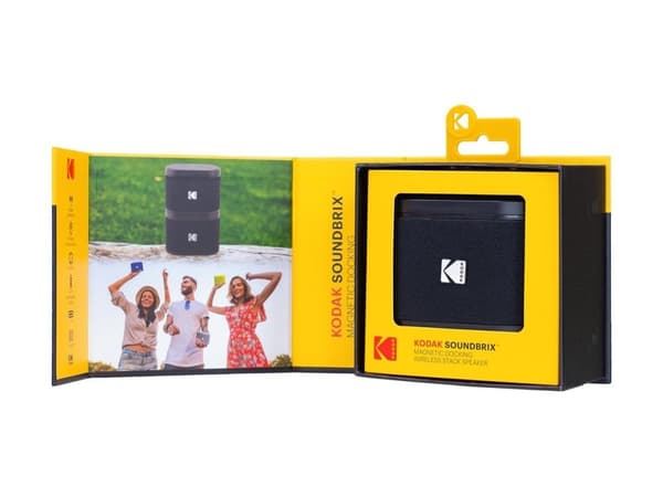 Kodak SoundBrix Wireless Stack Speaker (Bass Black)