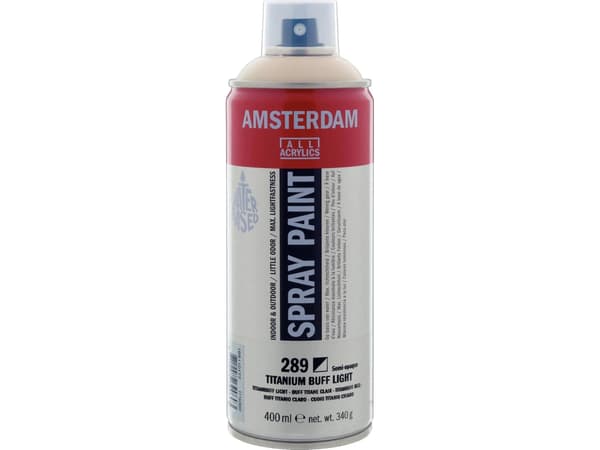 Artequipment Amsterdam sprayfärg Titanium Buff Light 289