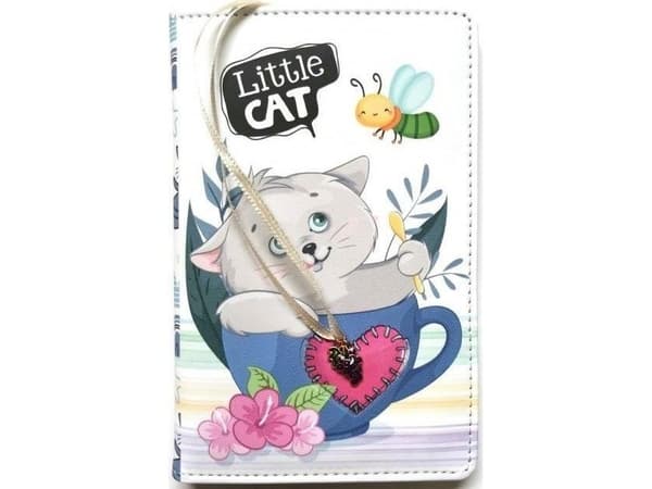 Barnas notatbok A6/64K glatt TW Cat
