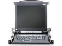 Slideaway-konsol 17" LCD US-tangentbord
