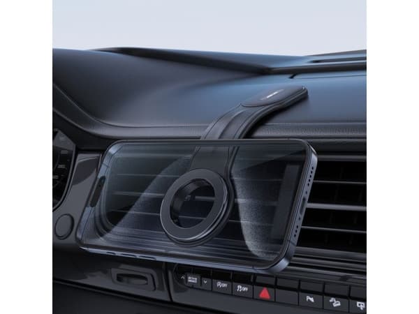 Acefast magnetisk bilholder D19 til dashbord (svart)