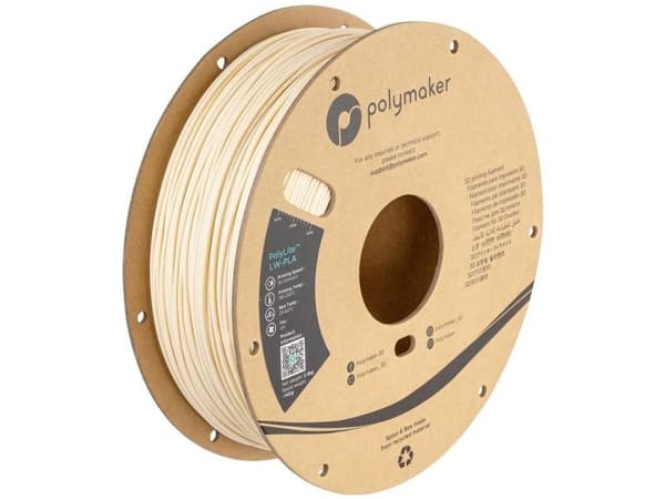 Filament Polymaker PolyLite LW-PLA 1,75 mm 0,80 kg - Vit}