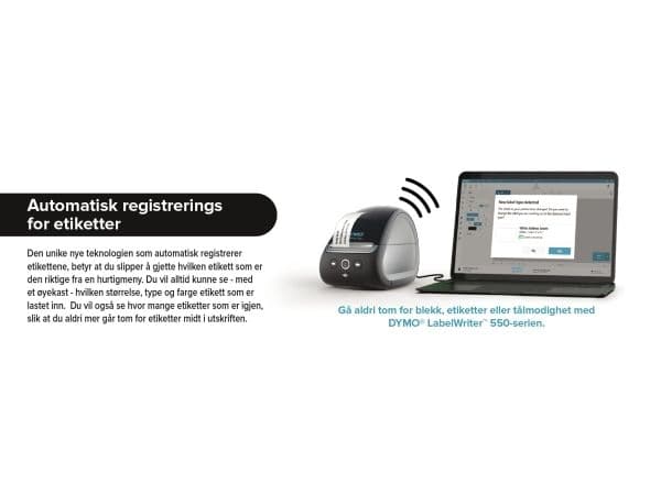 Labelwriter Dymo 550 Turbo, sort