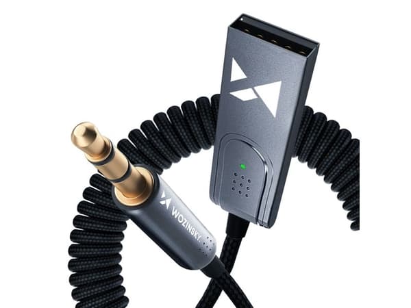 Wozinsky WTODB Bluetooth 5.3 garso adapteris / AUX garso imtuvas garso imtuvas