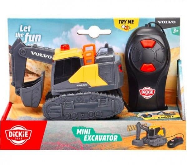 Dickie Volvo minigrävare 14 cm