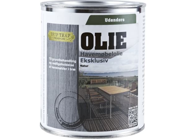 Trip Trap Puutarhakalusteöljy Exclusive, luonnollinen