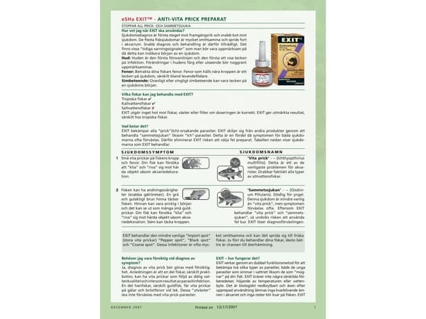 Seahorse Exit Medicine 20ml