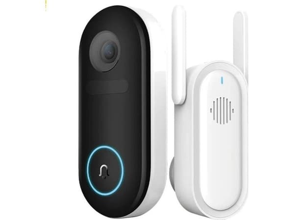 Smart dörrklocka iMILAB, Wi-Fi, 2.5K, vit CMSXJ33A + CMSXJ33B