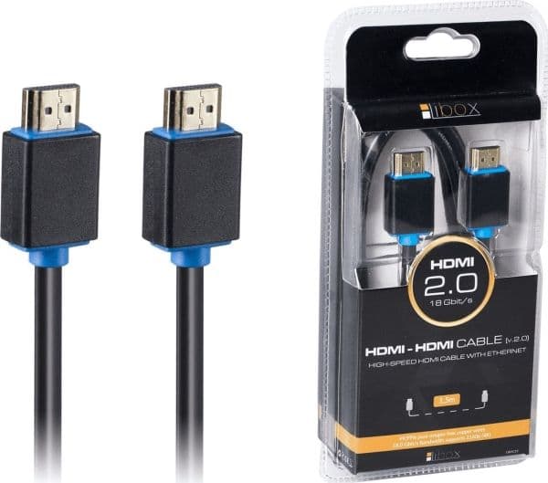Högste- hastighet HDMI-kabel med Ethernet 3 m LIBOX LB0136
