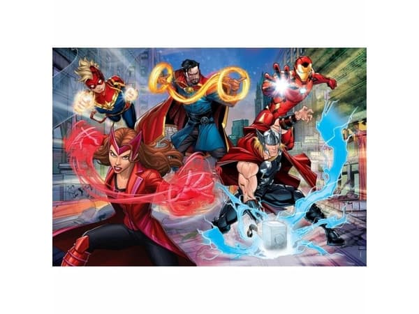 Clementoni pussel Glitter Marvel Avengers, 104 bitar