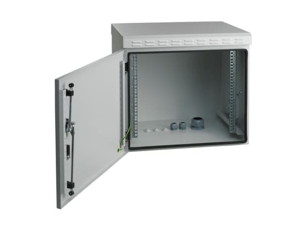 EFB Elektronik 691707IP55.2, Väggmonterad rack, 7U, 100 kg, Grå