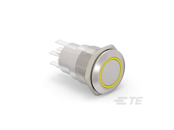 TE Connectivity 5-2213764-1 TE AMP belyst tryckknapp 1 st bricka