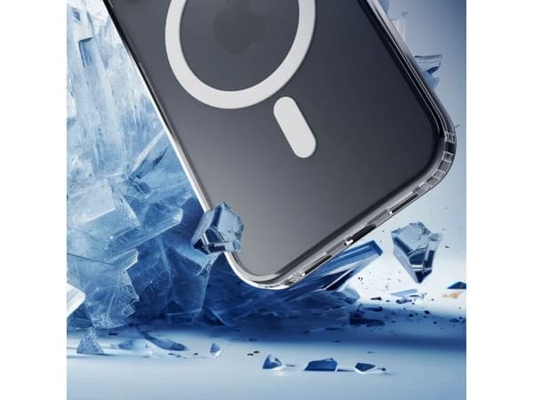 3MK etui Frosty MagCase White til Apple iPhone 16E