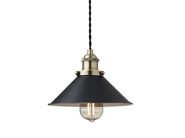 Pendellampe NICE DIA. 25 cm, børstet kobber
