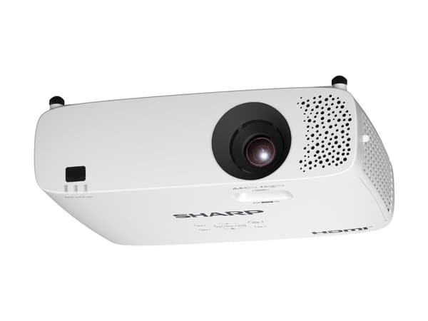 Sharp E501U - 3LCD-projektor - 5000 lumen - WUXGA (1920 x 1200) - 16:10 - 4K - standardlins - LAN - vit