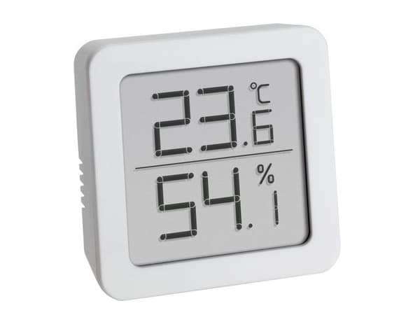 TFA - Termohygrometer - digital - hvit