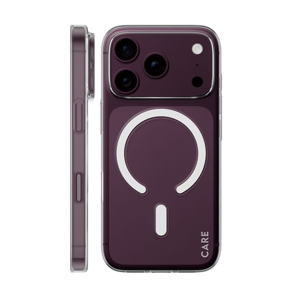 CARE by PanzerGlass SL1M Case Transparent w. MagSafe iPhone 18 Pro | 17 Pro