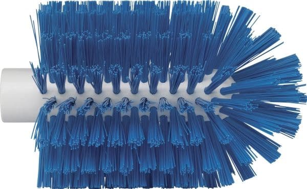 Rörborsthuvud Vikan 17 cm, Ø10 cm, blå, polyester/PP/rostfritt stål