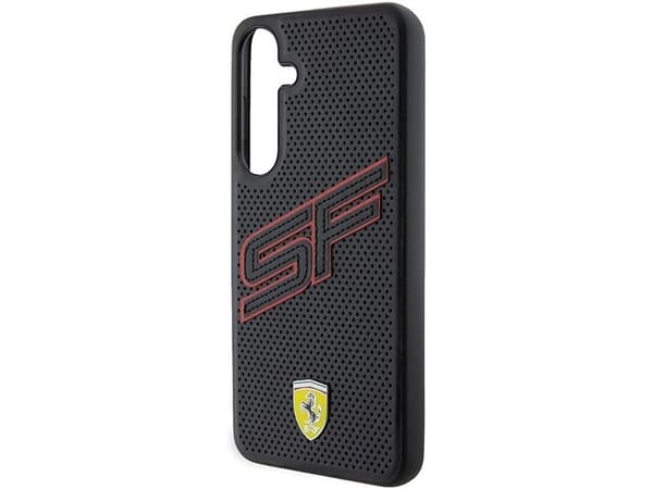Ferrari 3666339242541, Deksel, Samsung, Galaxy S24+, 17 cm (6,7"), Sort