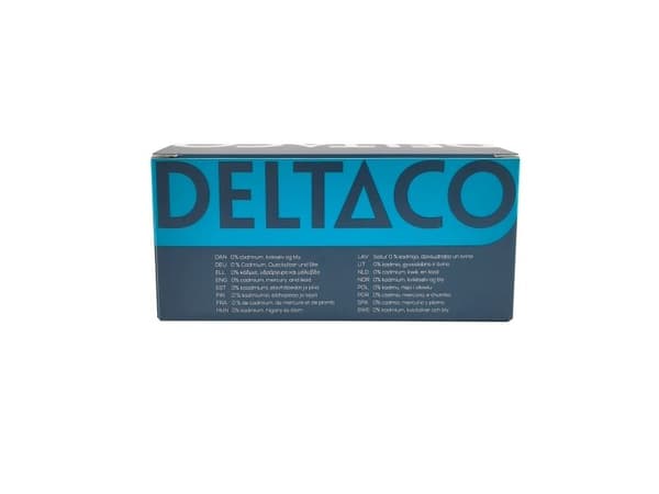 DELTACO - Batteri 40 x AA / LR6 - Alkalisk - 2800 mAh