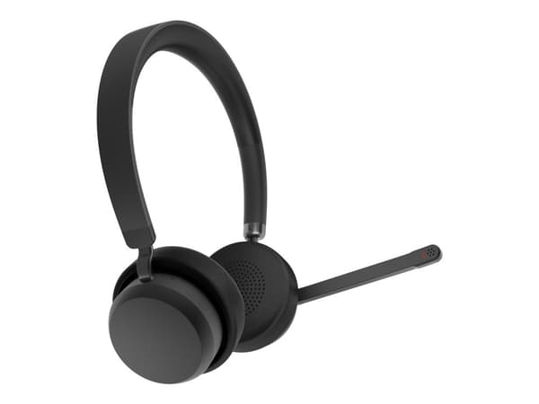Lenovo - Headset - på örat - trådlös - svart