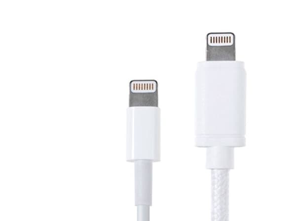 OWC NWTCBLUSBL1MW, 1 m, Lightning, USB A, Hvit, iPhone, iPad, iPod