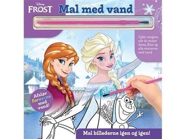 Mal med vand - Disney - Frost