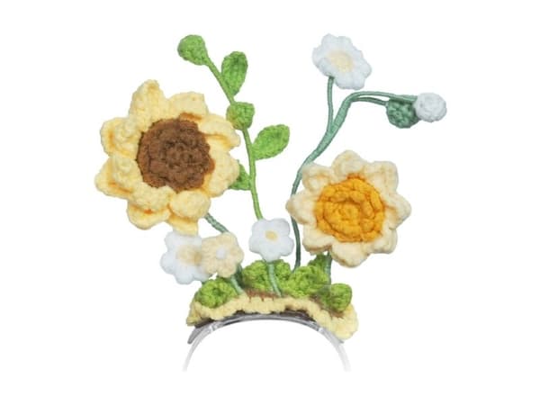 Stickat set för Loona Premium Sunflower