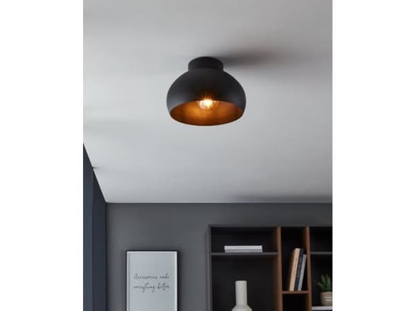EGLO MOGANO 2 TAK E27 Ø280 SVART