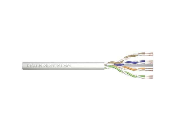 DIGITUS Professional - Samlet kabel - 100 m - UTP - CAT 6a - halogenfri - grå