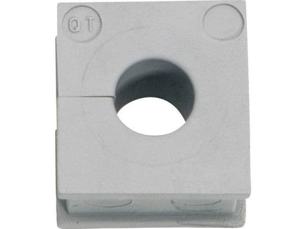 Icotek QT 3 kabelgenomföring klämmdiameter (max.) 4 mm elastomer grå 1 st