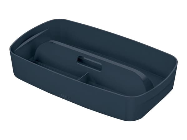 Leitz MyBox Cosy - Oppbevaringsskuff - 3 rom - small - fløyelsgrå