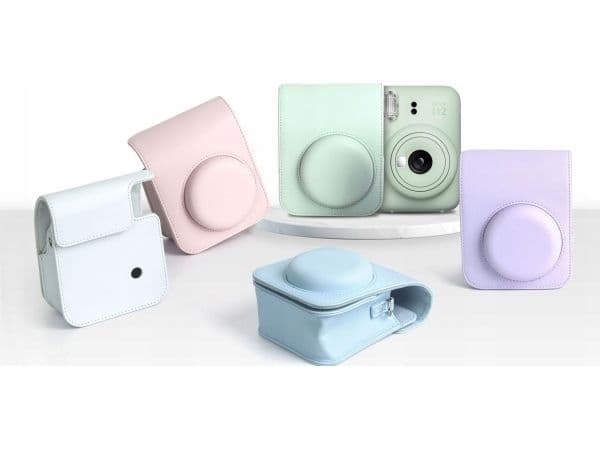 LoveInstant deksel til Fujifilm Instax Mini 12 - blå