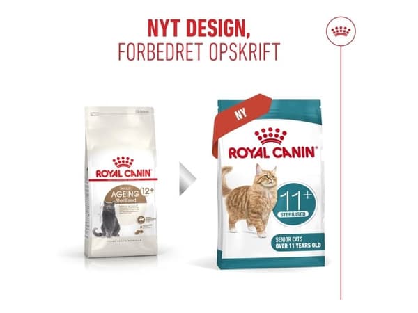 Royal Canin Ageing 11+ Sterilised tørfoder til kat - 2 kg
