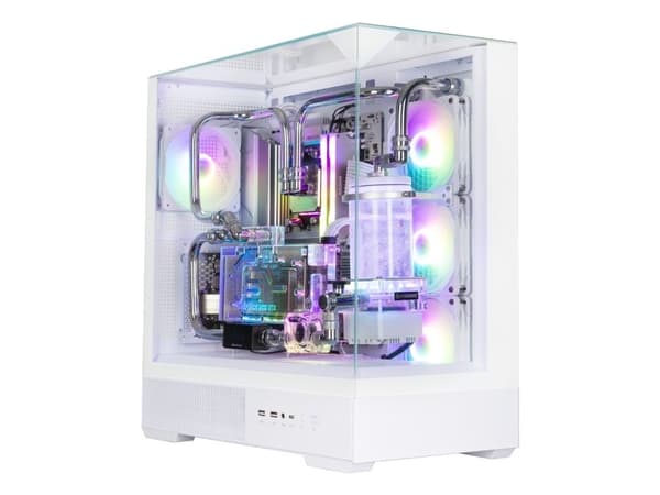 Zalman P40 Prism Plus chassi vitt