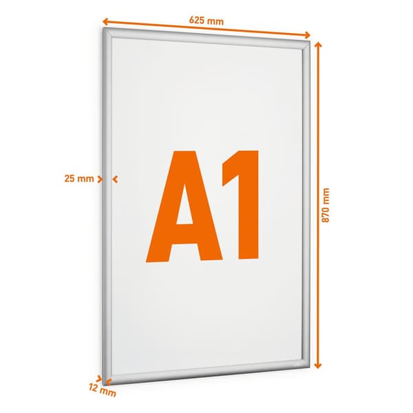Klikkramme aluminium OUTDOOR A1