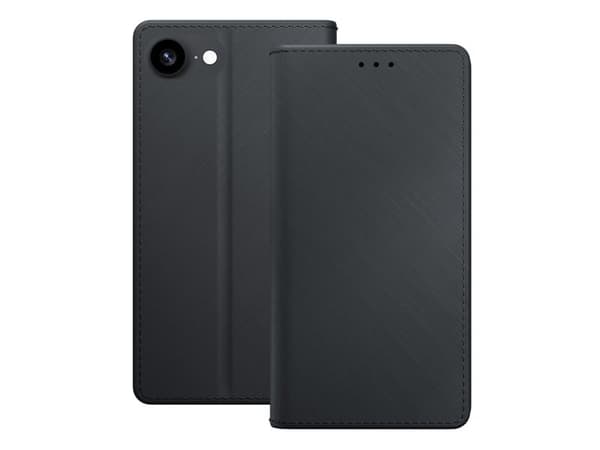 3mk plånboksfodral för iPhone 16e - svart