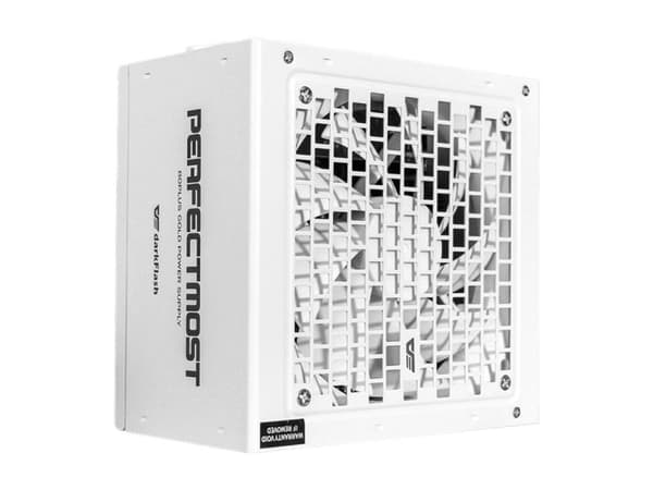 DarkFlash PMT1050 tietokoneen virtalähde (baltas)