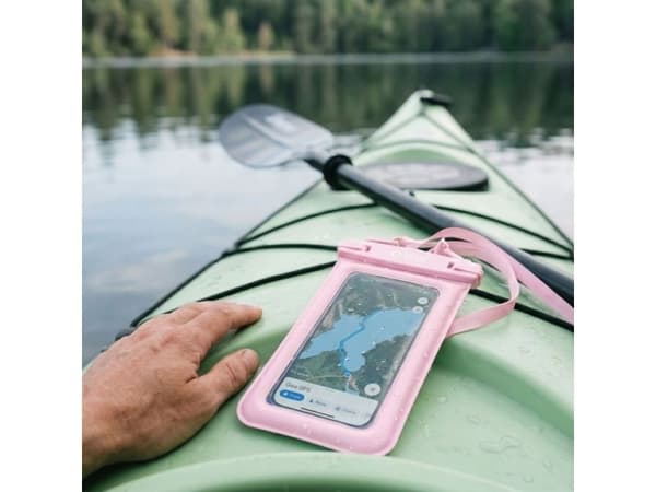 Tech-Protect UWC7 6,9" vanntett etui - rosa